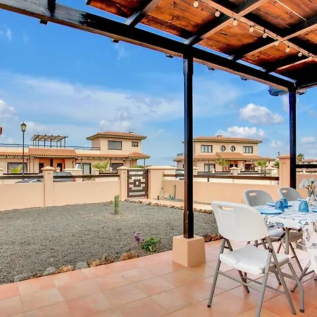 Villa La Torre Barbacoa,Jardin,Terraza Vila Lajares