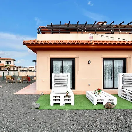 Villa La Torre Barbacoa,Jardin,Terraza Vila Lajares